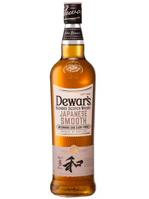 Dewar's Blended Scotch Japanese Smooth Mizunara Oak Cask Finish 8 Year