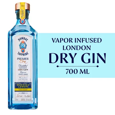 Bombay Sapphire Premier Cru Murcian Lemon London Dry Gin