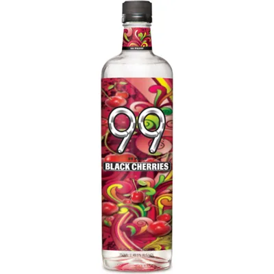 99 Brand 50ml Mini Black Cherry Schnapps Liqueur