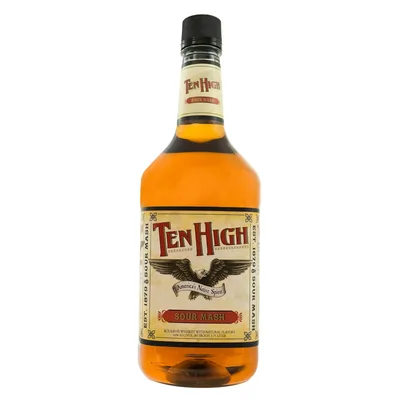 Ten High Kentucky Bourbon, Sour Mash Whiskey - 1.75 L