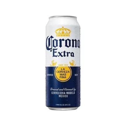 Corona Extra Mexican Lager Import Beer 24 Oz Can