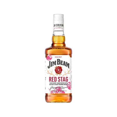 Jim Beam Red Stag Black Cherry Kentucky Straight Bourbon Whiskey