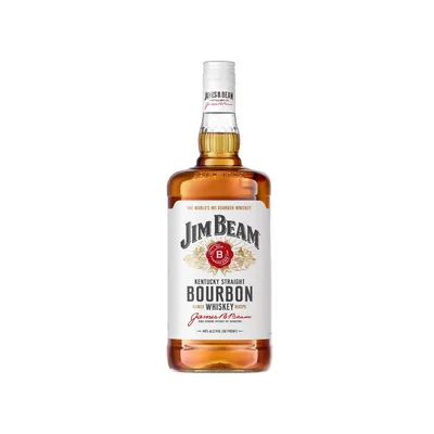 Jim Beam Whiskey, Bourbon, Kentucky Straight 1.75 L