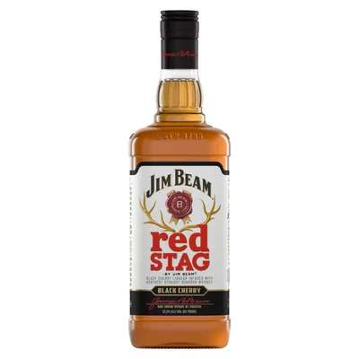 Jim Beam Red Stag Black Cherry Kentucky Whiskey 750ml