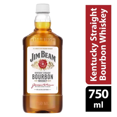 Jim Beam Kentucky Straight Bourbon Whiskey Traveler 750ml