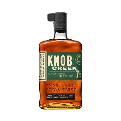 Knob Creek 7 Year Old Kentucky Straight Rye Whiskey 750 Ml