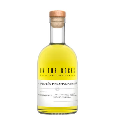 On The Rocks Tres Generaciones Jalapeno Pineapple Margarita