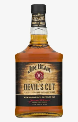 Jim Beam Devils Cut Kentucky Straight Bourbon Whiskey 1.75L