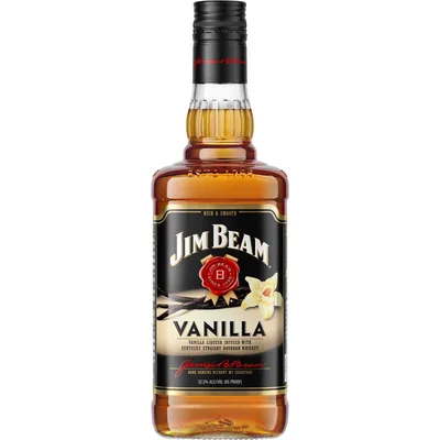 Jim Beam Kentucky Straight Vanilla Bourbon Whiskey 750 Ml