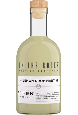 On The Rocks Lemon Drop Martini Effen Vodka