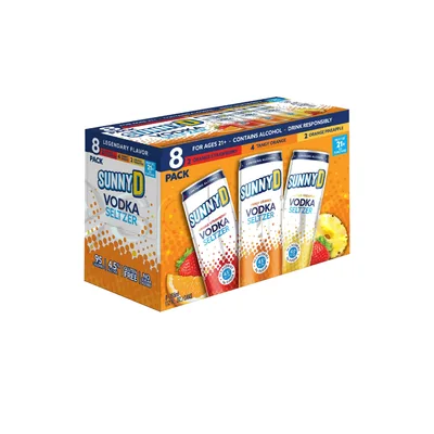 Suntory 196 Vodka Seltzer Variety Pack