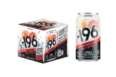 -196 Grapefruit Vodka Seltzer 4pk