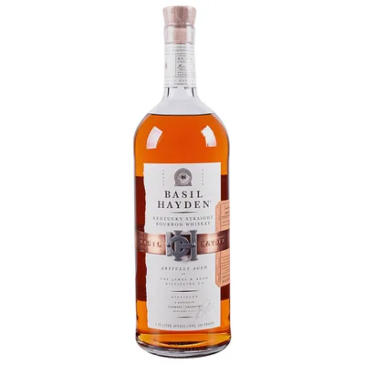 Basil Hayden Hayden's Bourbon Whiskey, Kentucky Straight 1.75 L