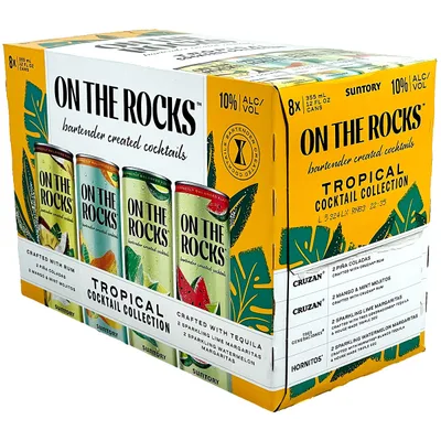 On The Rocks Tropical Cocktail Collection