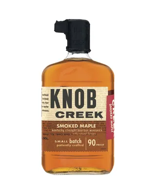 Knob Creek Whiskey, Bourbon, Kentucky Straight, Smoked Maple 750 Ml