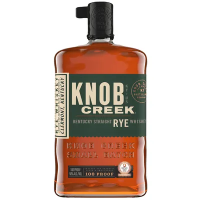 Knob Creek Kentucky Straight Rye Whiskey 100 Proof