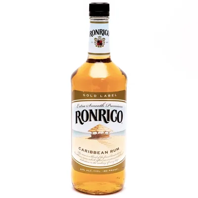 Ronrico Gold Caribbean Rum 750 Ml