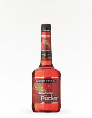DeKuyper Pucker Schnapps, Sweet & Sour, Strawberry