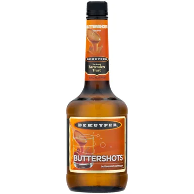 DeKuyper Buttershots Butterscotch Schnapps Liqueur 750 Ml