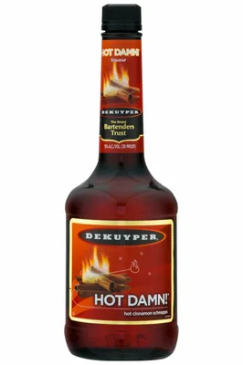 DeKuyper Hot Damn! Cinnamon Schnapps Liqueur 750 Ml