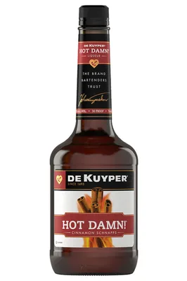 DeKuyper Hot Damn! Cinnamon Schnapps 100 Proof Liqueur
