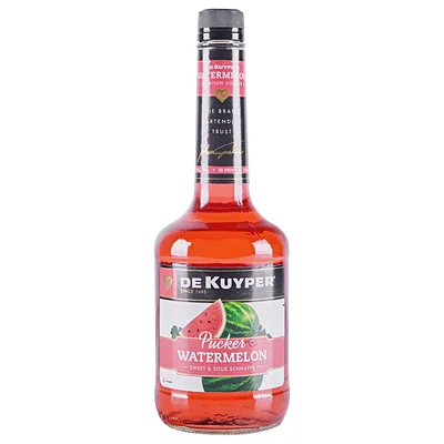 DeKuyper Pucker Watermelon Schnapps Liqueur 750 Ml