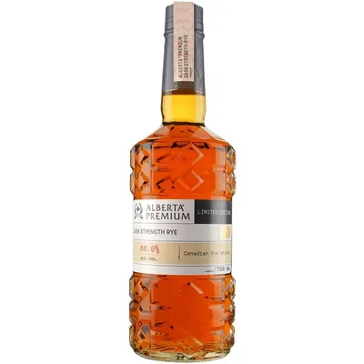 Alberta Premium Cask Strength Limited Edition Canadian Rye Whisky