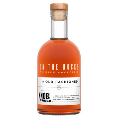 On The Rocks Old Fashioned Knob Creek Cocktail 750ml