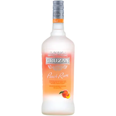 Cruzan Peach Rum - 750ml Bottle