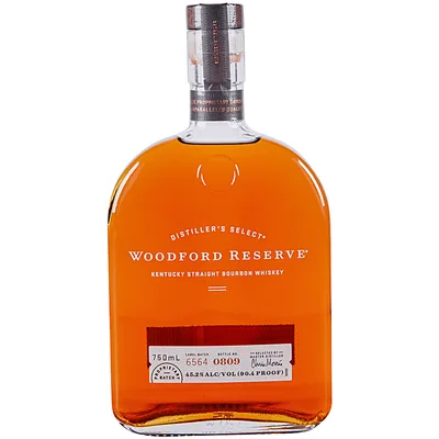 Woodford Reserve Bourbon, Kentucky Straight Bourbon Whiskey 750 Ml