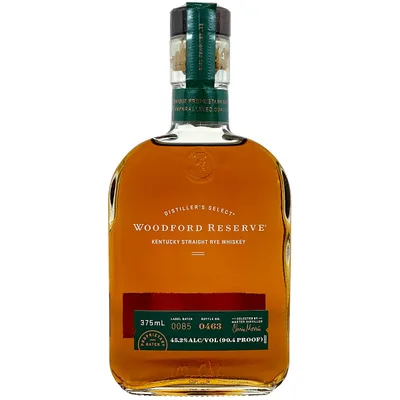 Woodford Reserve Kentucky Straight Rye Whiskey 375ml