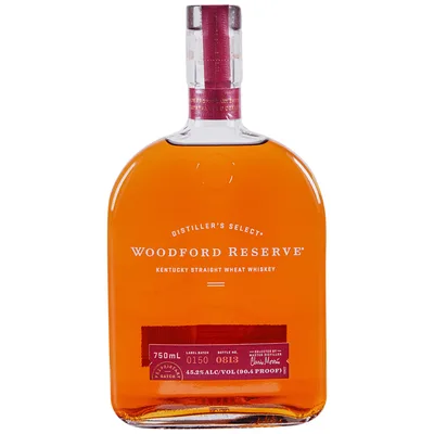 Woodford Reserve Kentucky Straight Wheat Whiskey 750 mL 90.4 Proof