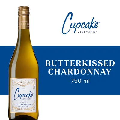 Cupcake Vineyards Butterkissed Chardonnay California White Wine