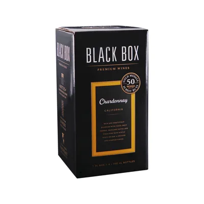 Black Box Chardonnay White Wine, 3 Liter