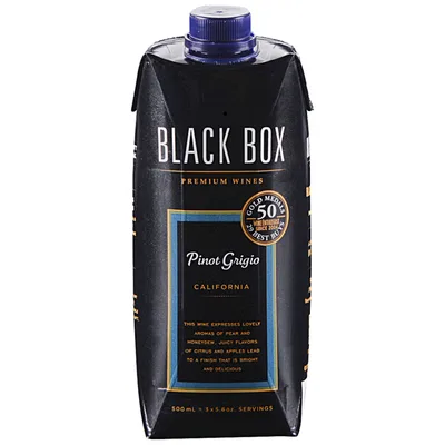 Black Box California Pinot Grigio Wine, 3 Litre