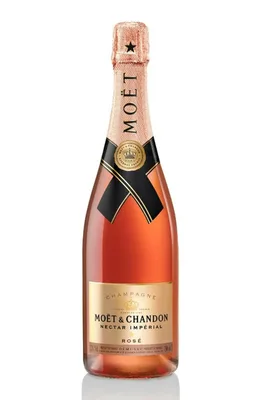 Moet & Chandon Nectar Imperial Rose Champagne Luminous