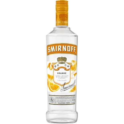 Smirnoff Orange Vodka 750 Ml