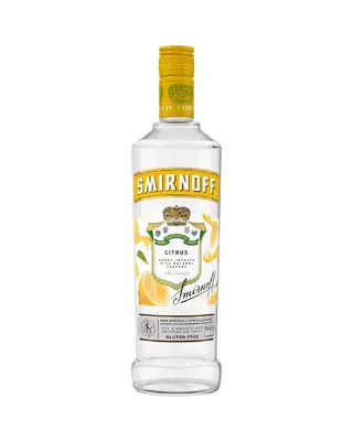 Smirnoff Citrus Flavored Vodka - 750ml Bottle
