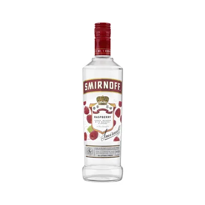 Smirnoff Raspberry Vodka 750 Ml