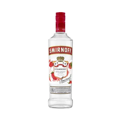 Smirnoff Vodka, Strawberry 750 Ml