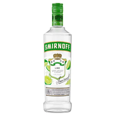 Smirnoff Twist Lime Vodka - 750mL Bottle
