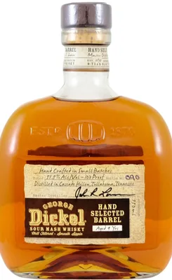 George Dickel Hand Selected Barrel 9 Year Old Tennessee Whisky