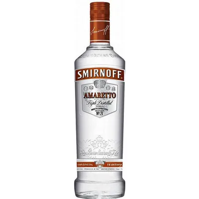 Smirnoff Vodka Amaretto 750 Ml