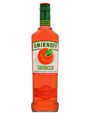 Smirnoff Sourced Ruby Red Grapefruit Vodka