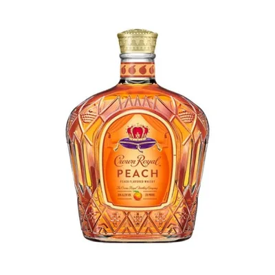 Crown Royal Whisky, Peach Flavored 750 Ml