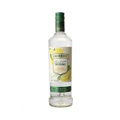 Smirnoff Zero Sugar Infusions Lemon & Elderflower Vodka