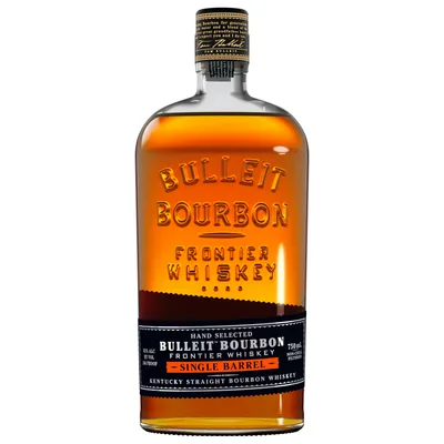 Bulleit Single Barrel Straight Bourbon Frontier Whiskey 750ml