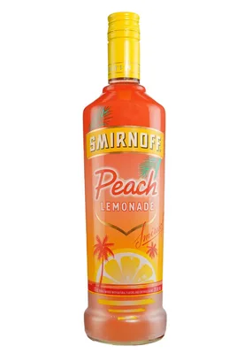 Smirnoff Vodka, Peach Lemonade 750 Ml