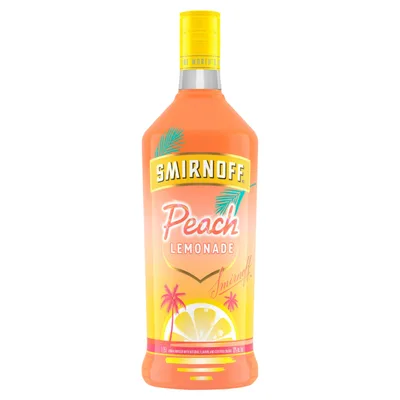 Smirnoff Vodka, Peach Lemonade 1.75 L