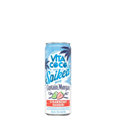 Vita Coco Spiked With Captain Morgan Strawberry Daiquiri